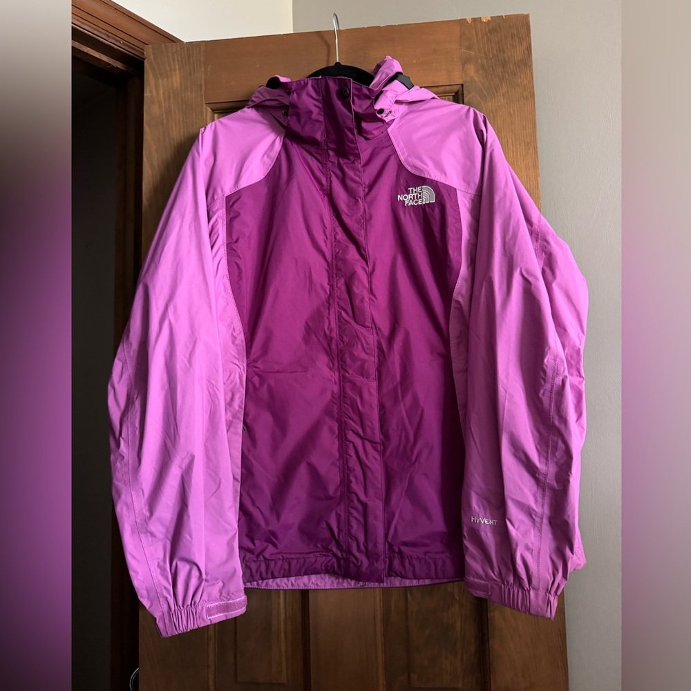 Women’s Pink Magenta North Face Jacket